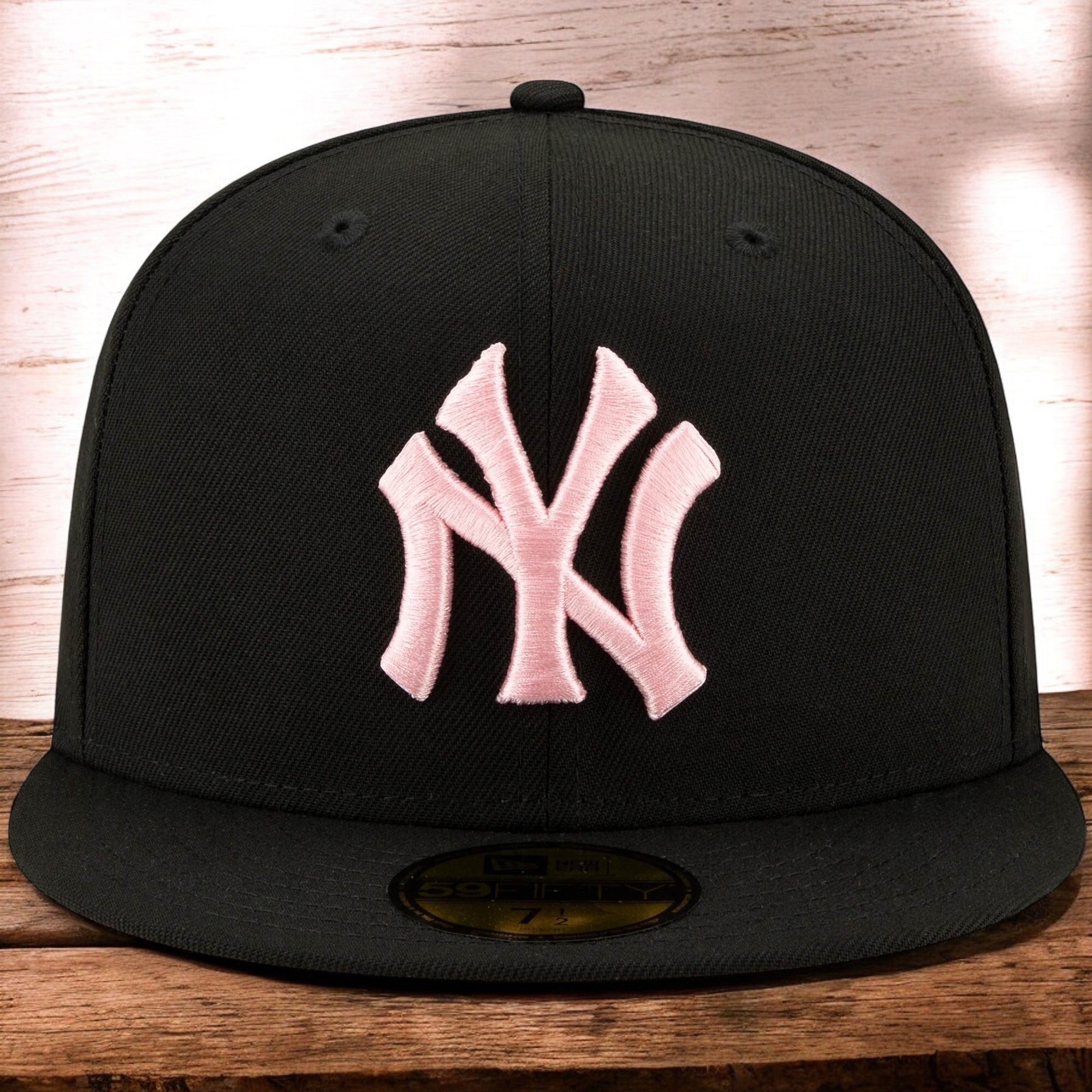 [70602745] Mens New Era MLB NY YANKEES 5950 FITTED 'WORLD SERIES 1952'-NAVY/PINK