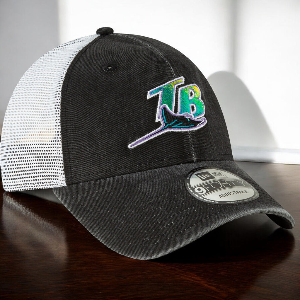 [11946956] Mens New Era MLB 940 COOPERSTOWN 1998 TRUCKER - TAMPA BAY RAYS