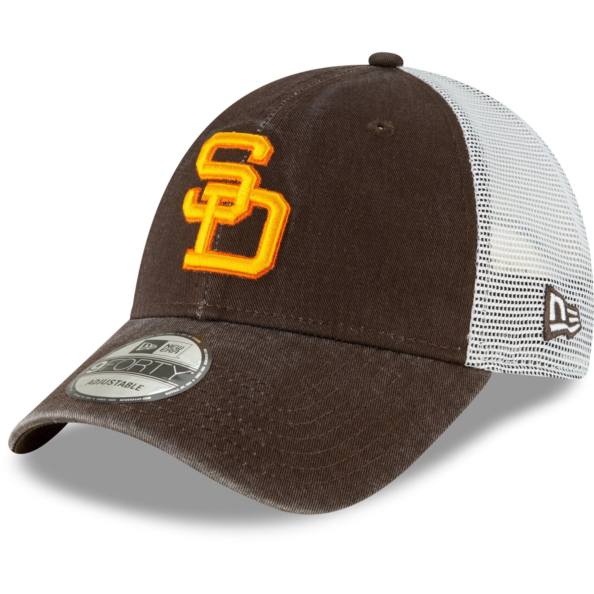 [11946962] Mens New Era MLB 940 COOPERSTOWN 1980 TRUCKER SNAPBACK - SD PADRES