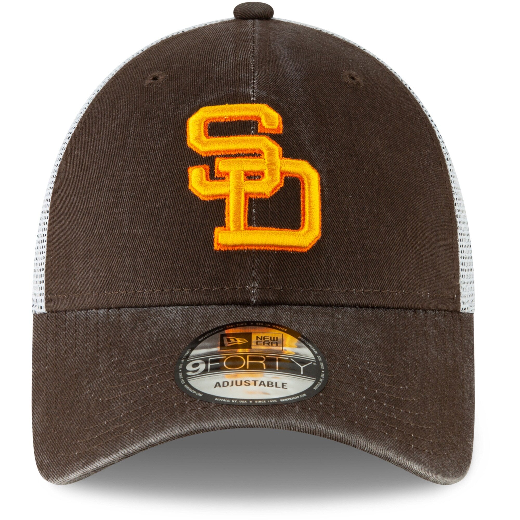 [11946962] Mens New Era MLB 940 COOPERSTOWN 1980 TRUCKER SNAPBACK - SD PADRES