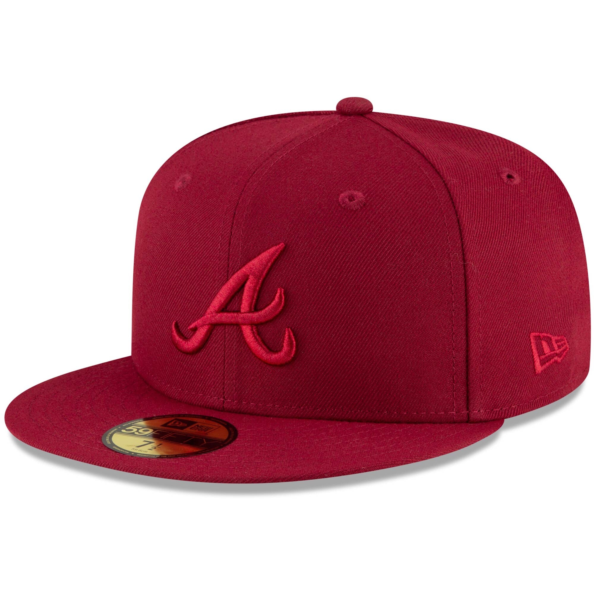 [70699781] Mens New Era MLB ATLANTA BRAVES 5950 FITTED 'RED' - RED