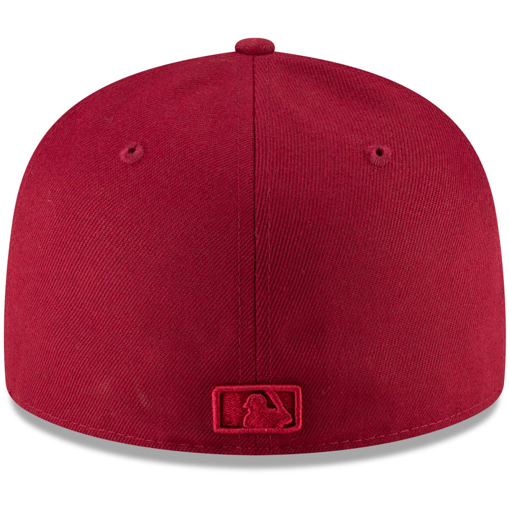 [70699781] Mens New Era MLB ATLANTA BRAVES 5950 FITTED 'RED' - RED