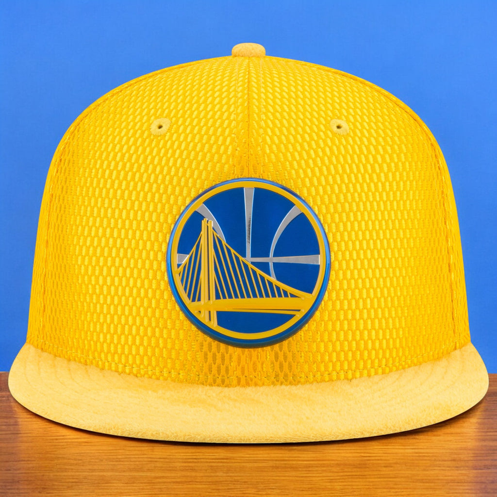 [11472051] Mens New Era NBA GOLDEN STATE WARRIORS ON-COURT 950 SNAPBACK - YELLOW