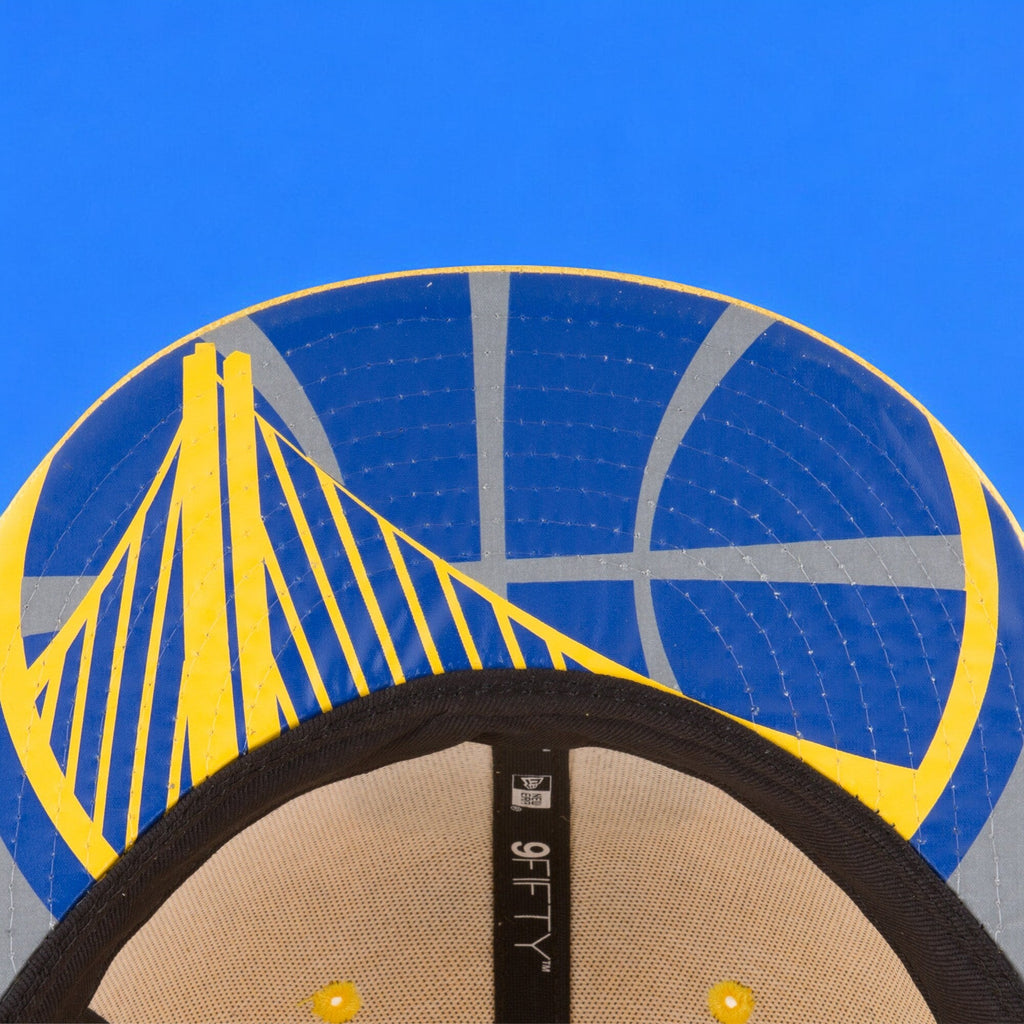 [11472051] Mens New Era NBA GOLDEN STATE WARRIORS ON-COURT 950 SNAPBACK - YELLOW