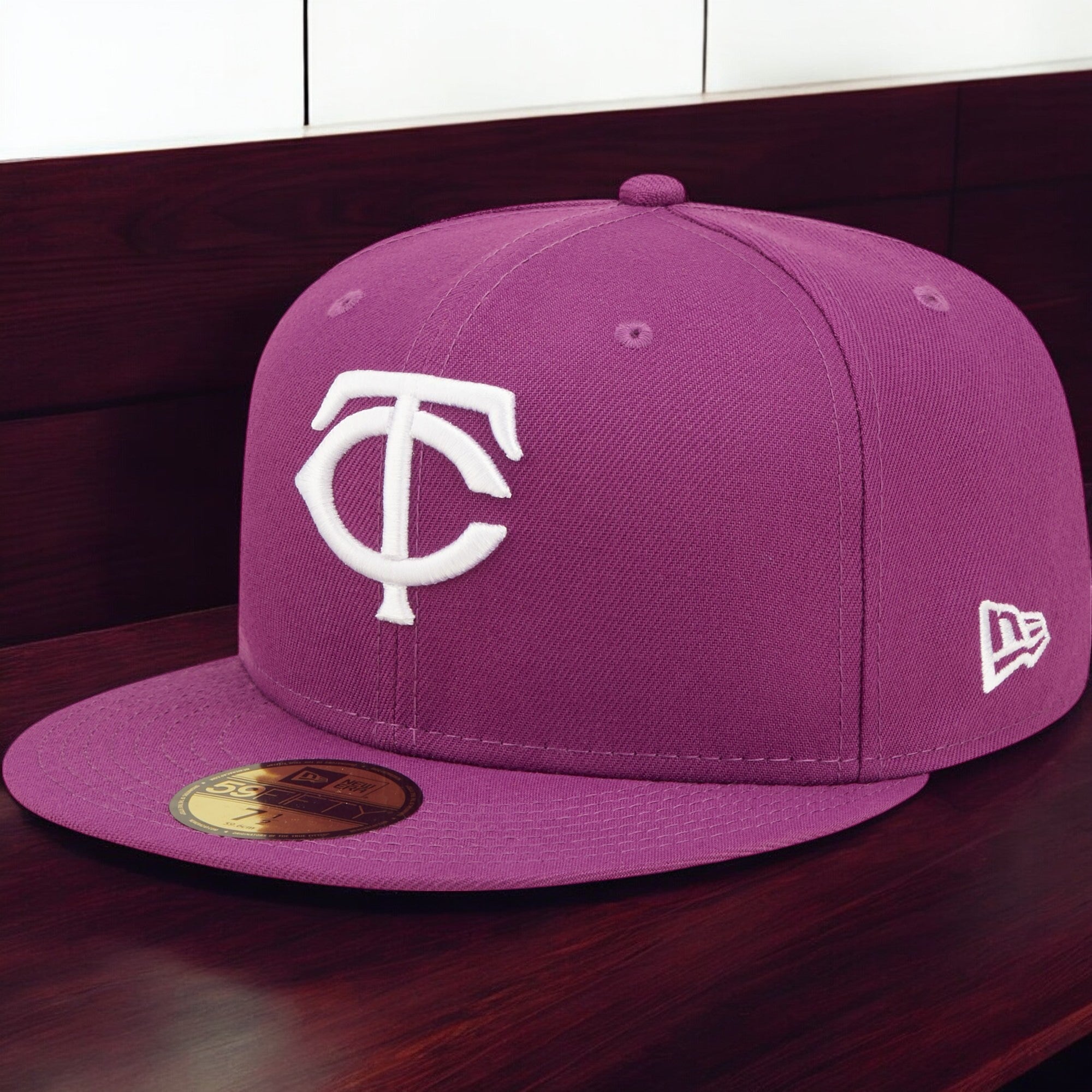 [70685159] Mens New Era MLB MINNESOTA TWINS 5950 FITTED - SPARKLING GRAPE