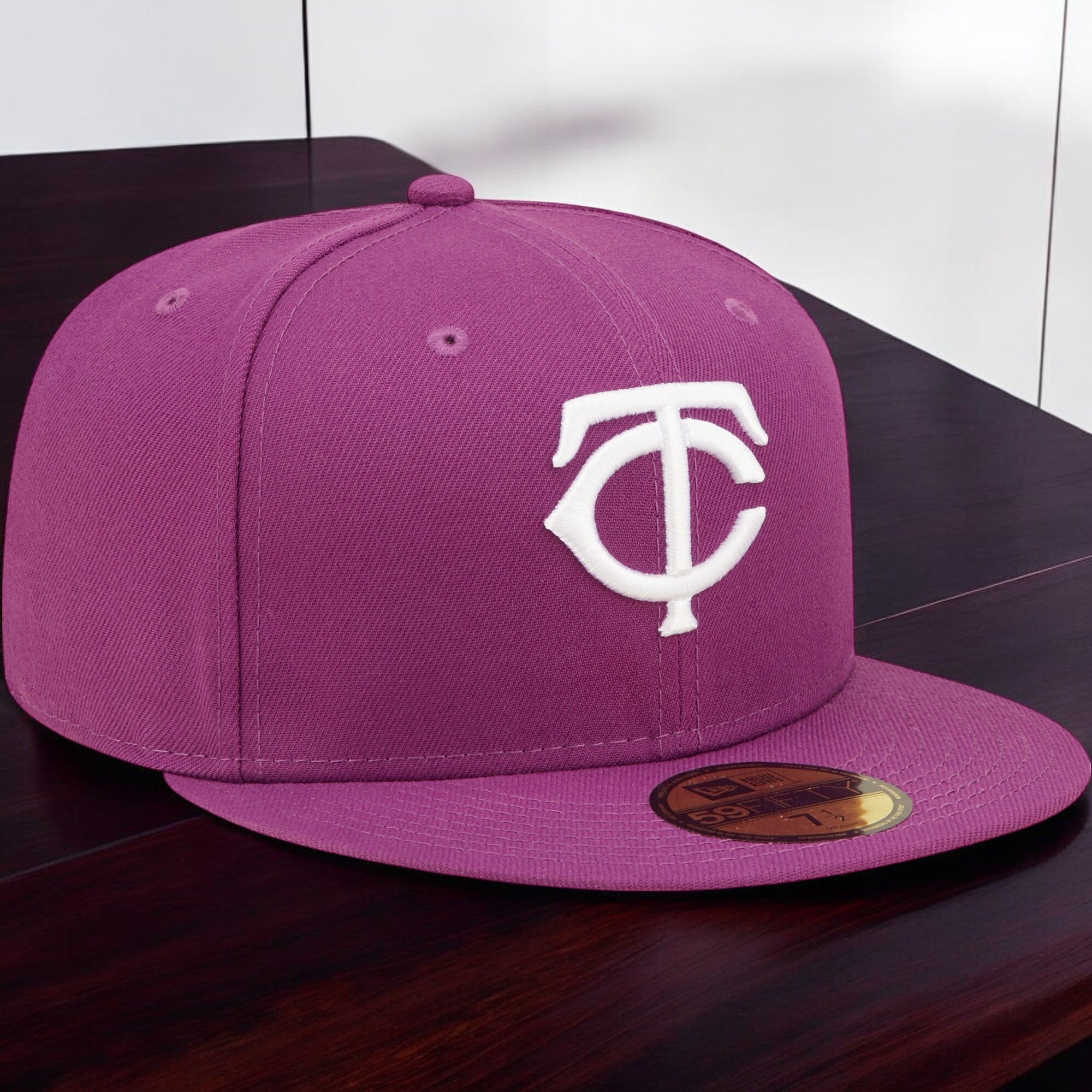 [70685159] Mens New Era MLB MINNESOTA TWINS 5950 FITTED - SPARKLING GRAPE