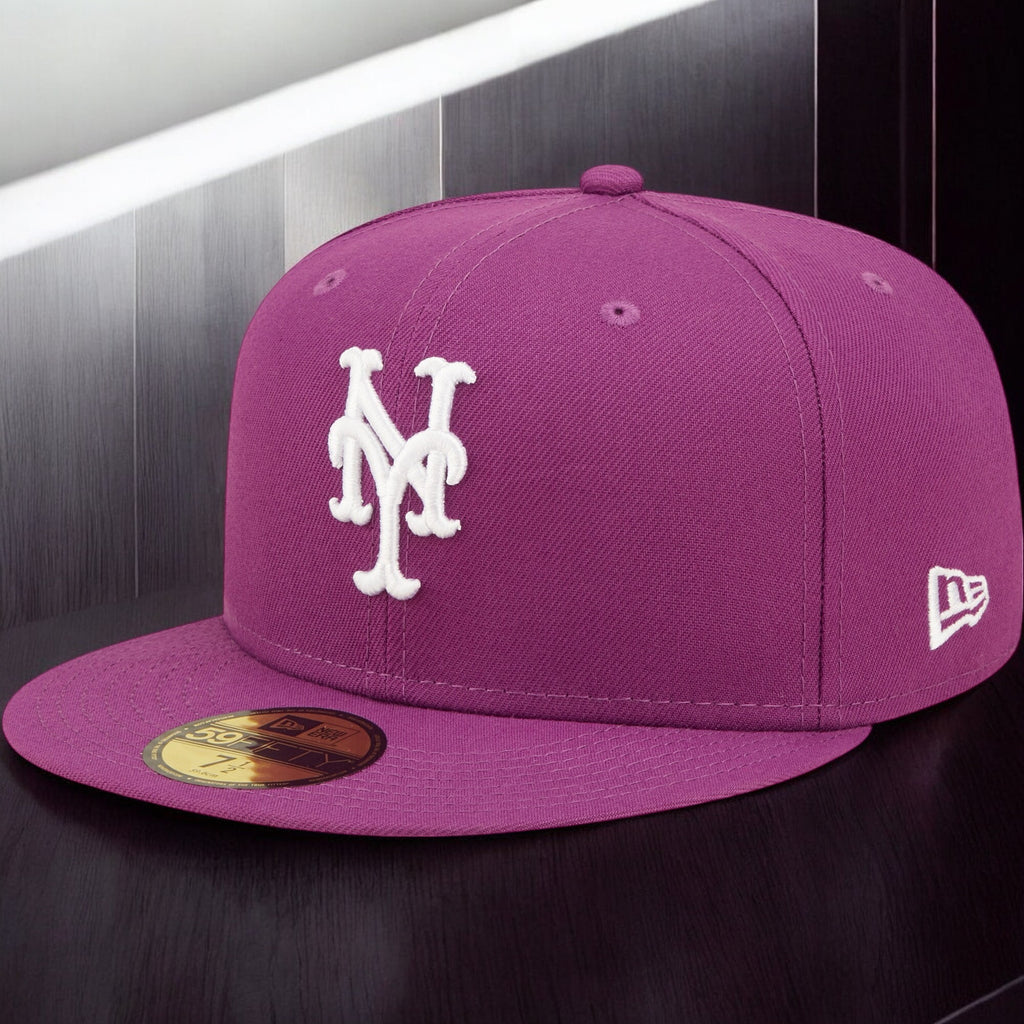 [70685160] Mens New Era MLB NY METS 5950 FITTED - SPARKLING GRAPE