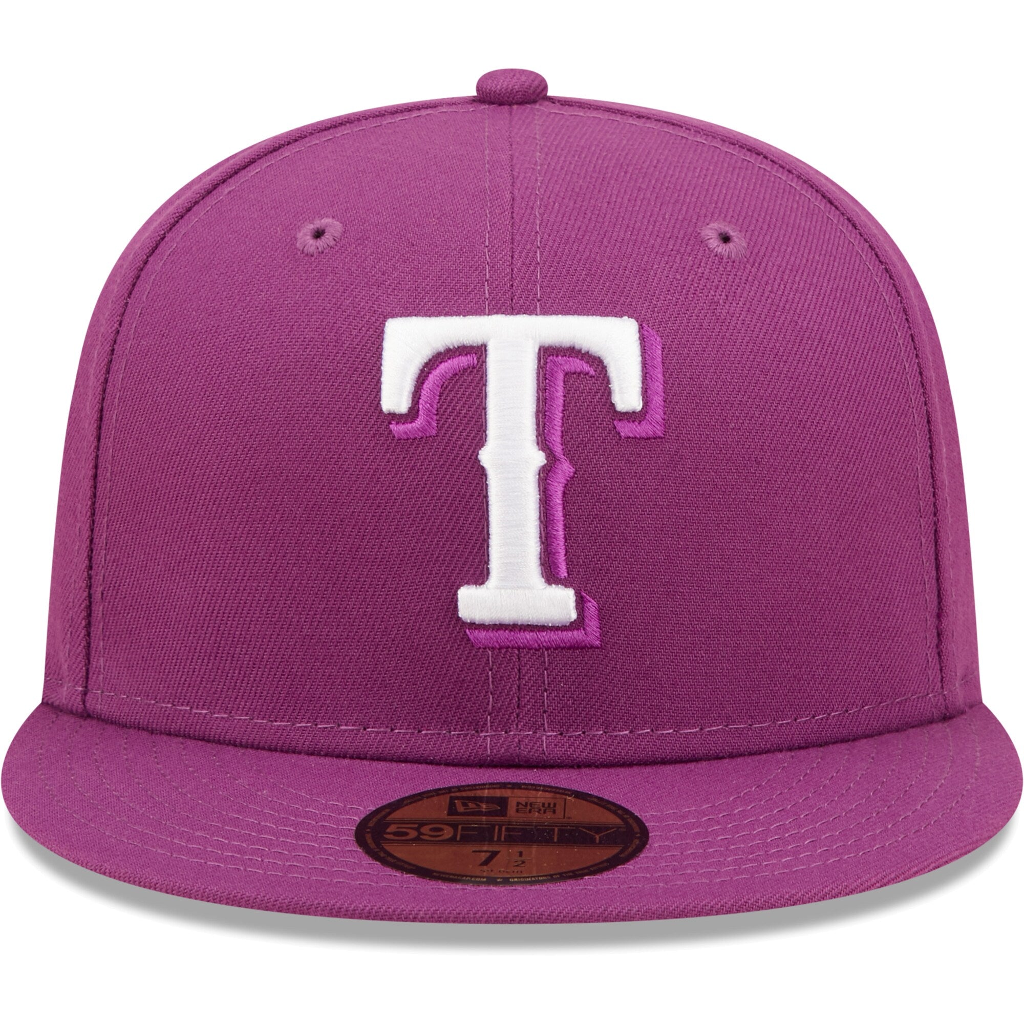 [70685171] Mens New Era MLB TEXAS RANGERS 5950 FITTED - SPARKLING GRAPE