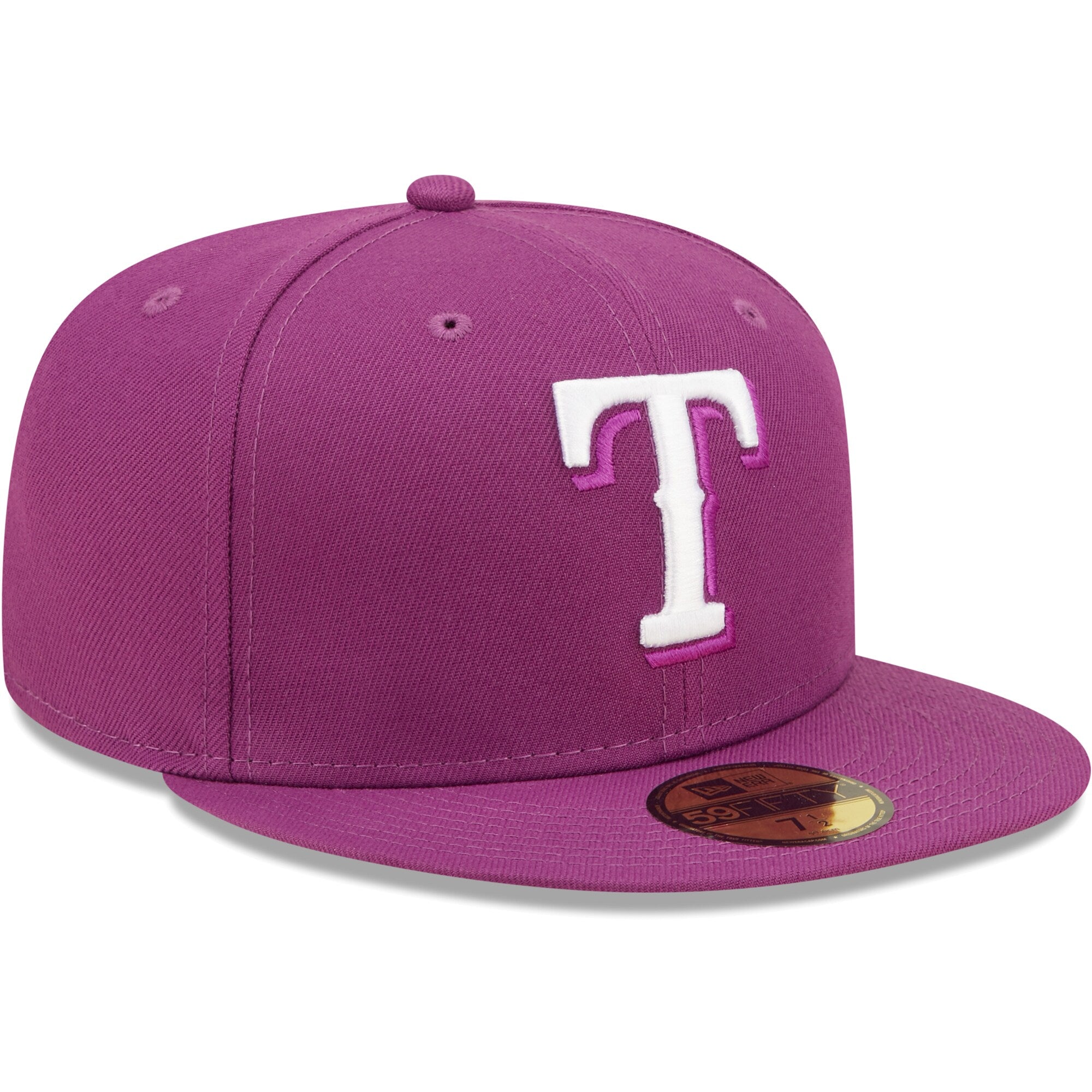 [70685171] Mens New Era MLB TEXAS RANGERS 5950 FITTED - SPARKLING GRAPE
