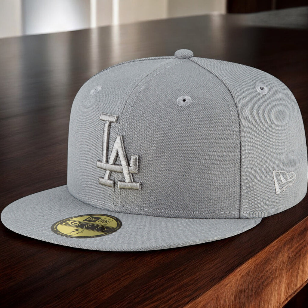 [70587741] Mens New Era MLB LA DODGERS 5950 FITTED - STORM GREY