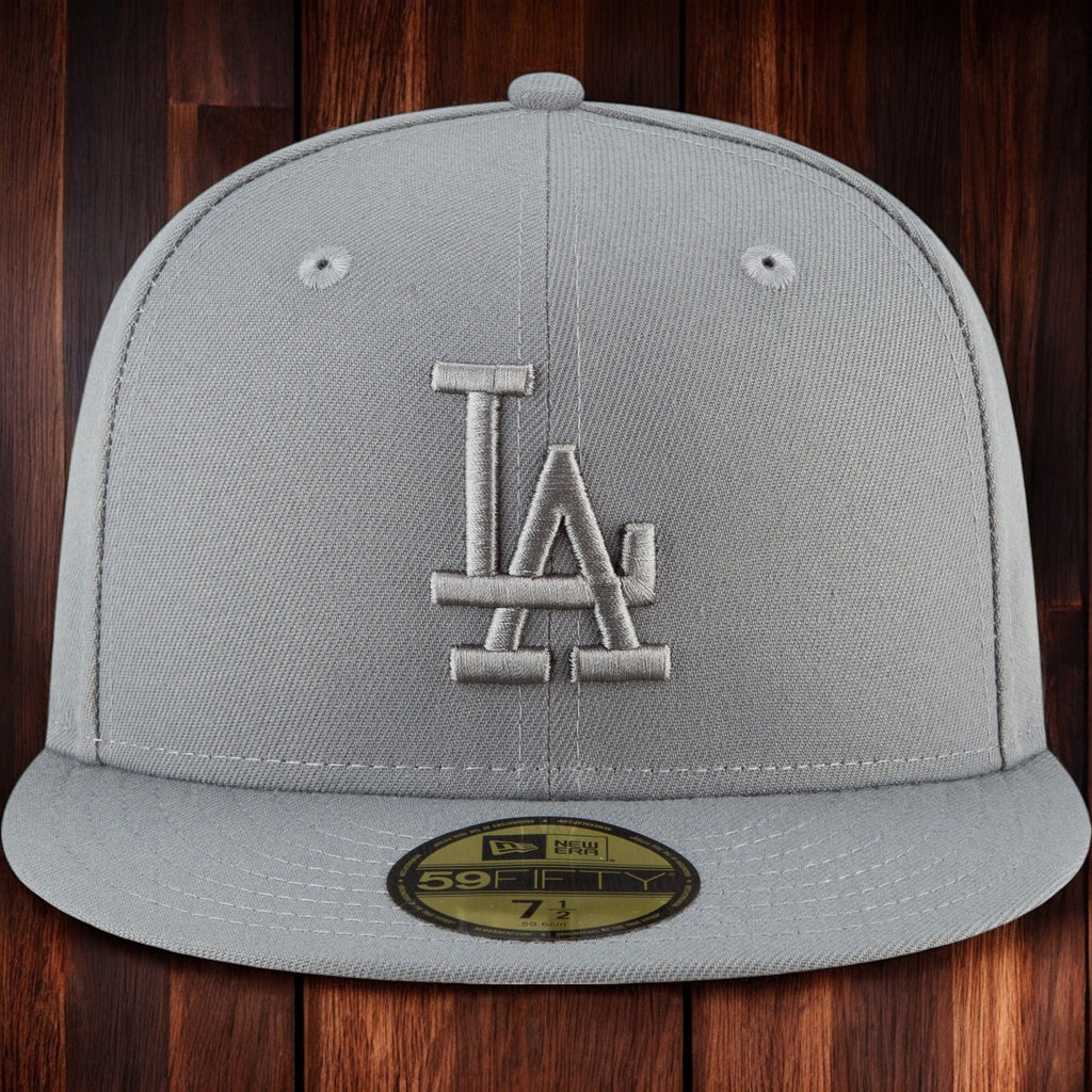 [70587741] Mens New Era MLB LA DODGERS 5950 FITTED - STORM GREY