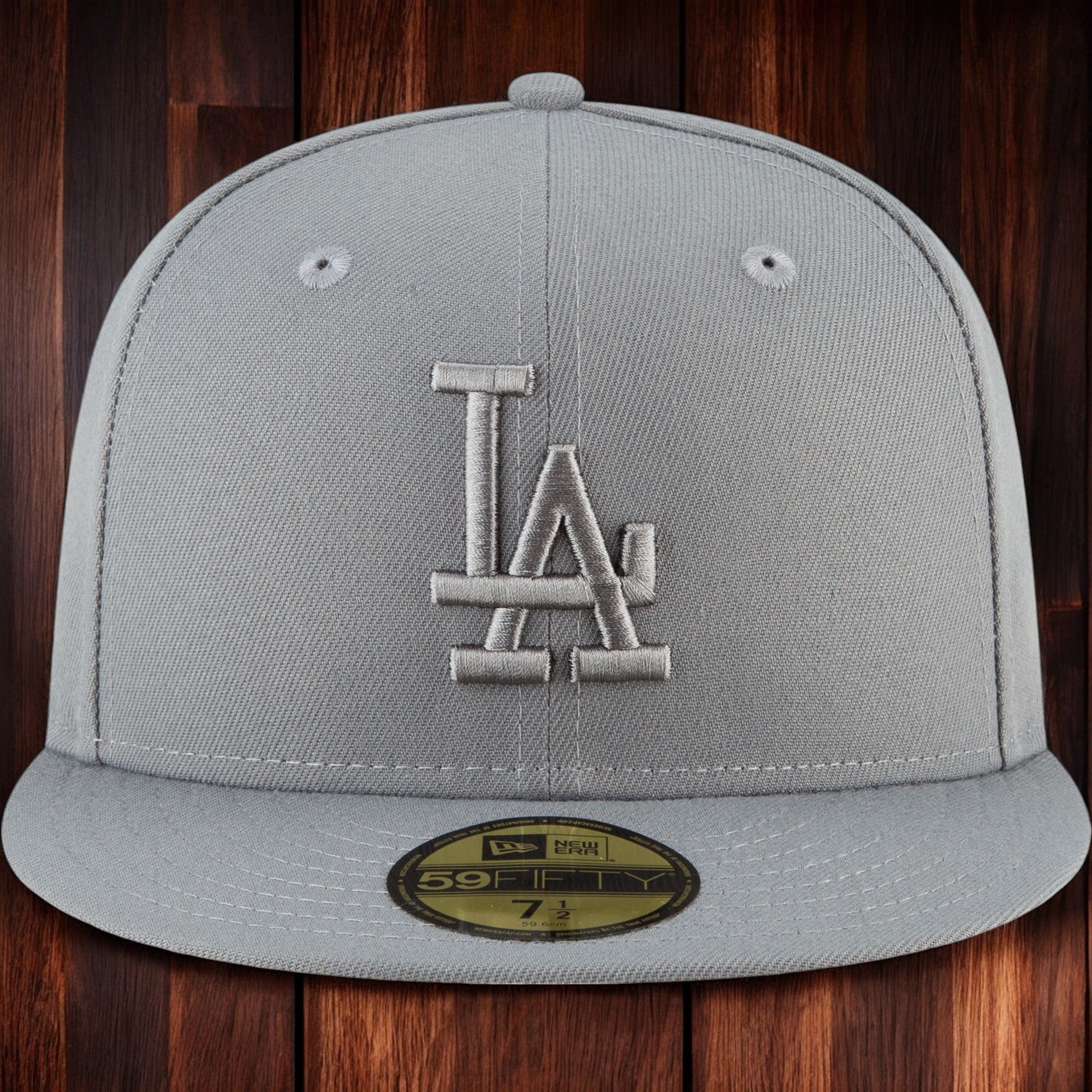 [70587741] Mens New Era MLB LA DODGERS 5950 FITTED - STORM GREY