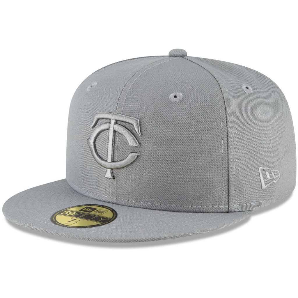 [70587748] Mens New Era MLB MINNESOTA TWINS 5950 FITTED - STORM GREY