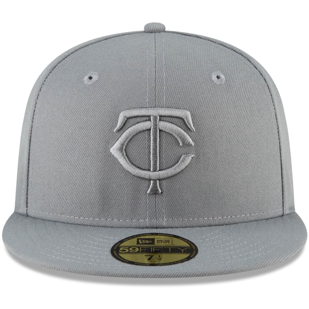 [70587748] Mens New Era MLB MINNESOTA TWINS 5950 FITTED - STORM GREY