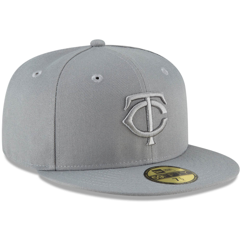 [70587748] Mens New Era MLB MINNESOTA TWINS 5950 FITTED - STORM GREY
