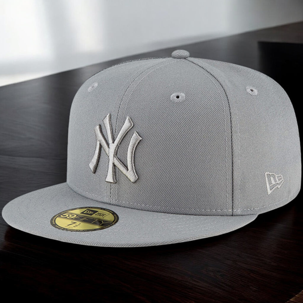 [70587458] Mens New Era MLB NY YANKEES 5950 FITTED - STORM GREY