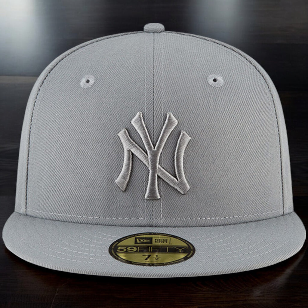 [70587458] Mens New Era MLB NY YANKEES 5950 FITTED - STORM GREY