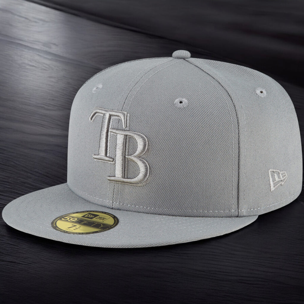 [70587764] Mens New Era MLB TAMPA BAY RAYS 5950 FITTED - STORM GREY