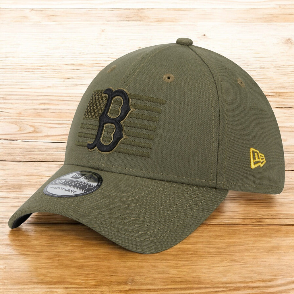 [60352727] Mens New Era MLB 3930 ARMED FORCES DAY STRETCH FIT - BOSTON RED SOX