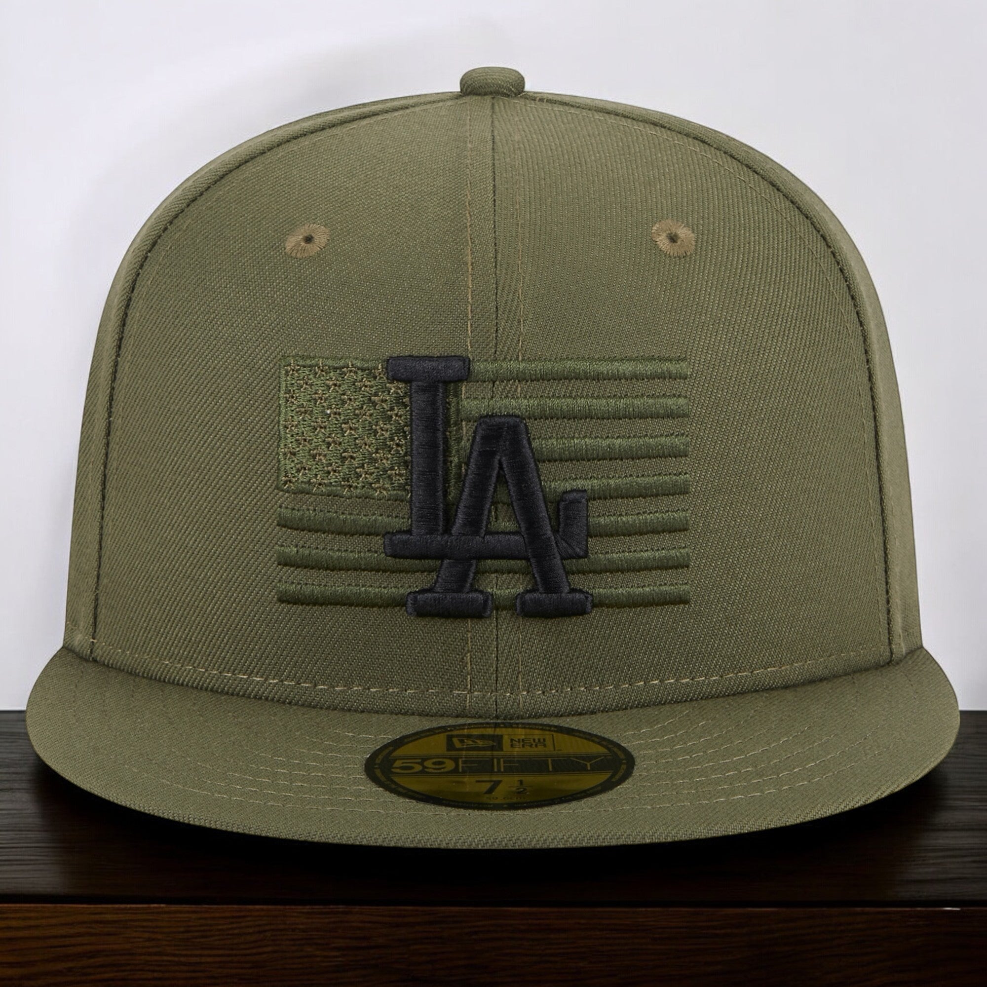 [60352771] Mens New Era MLB 5950 ARMED FORCES DAY ON-FIELD FITTED - LA DODGERS