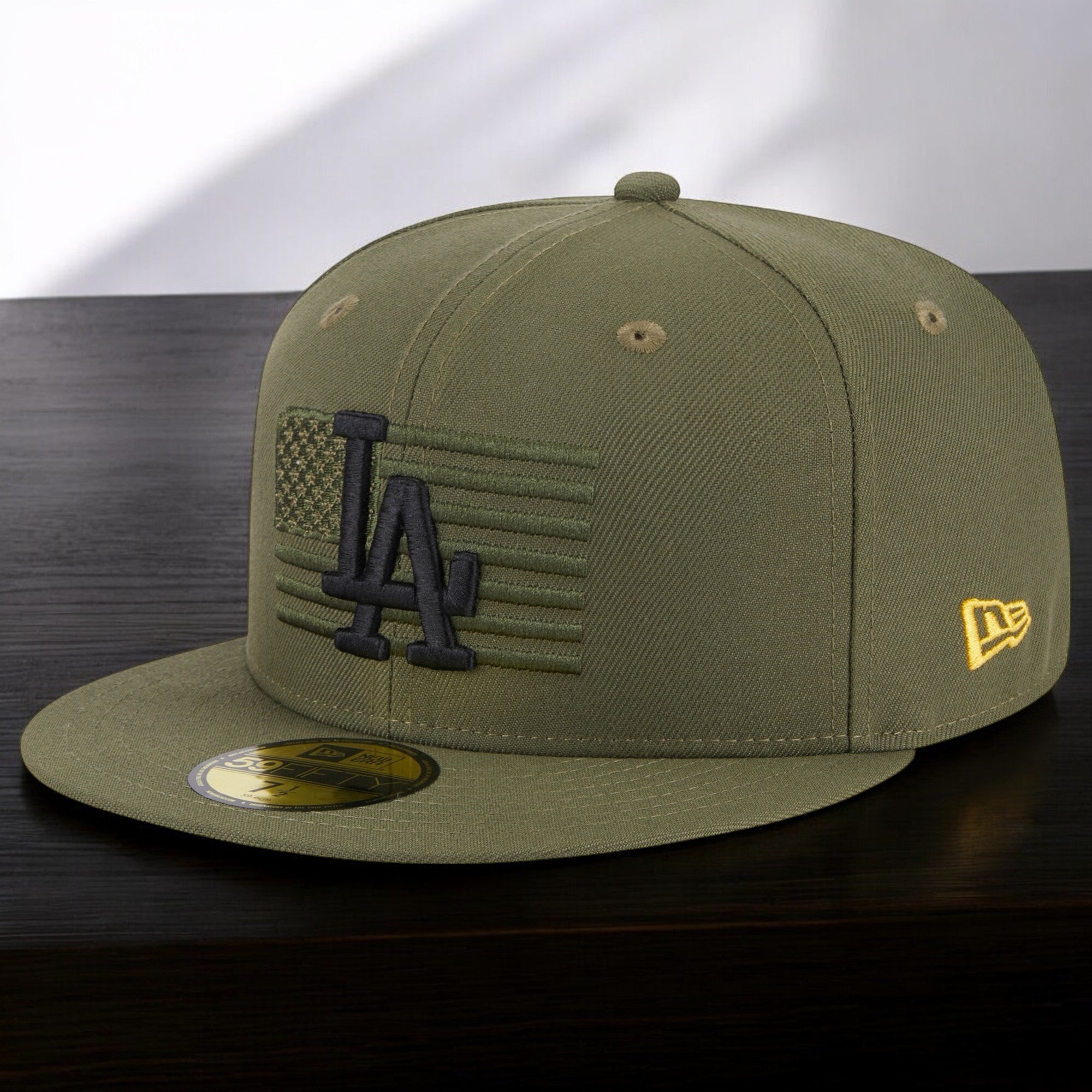 [60352771] Mens New Era MLB 5950 ARMED FORCES DAY ON-FIELD FITTED - LA DODGERS