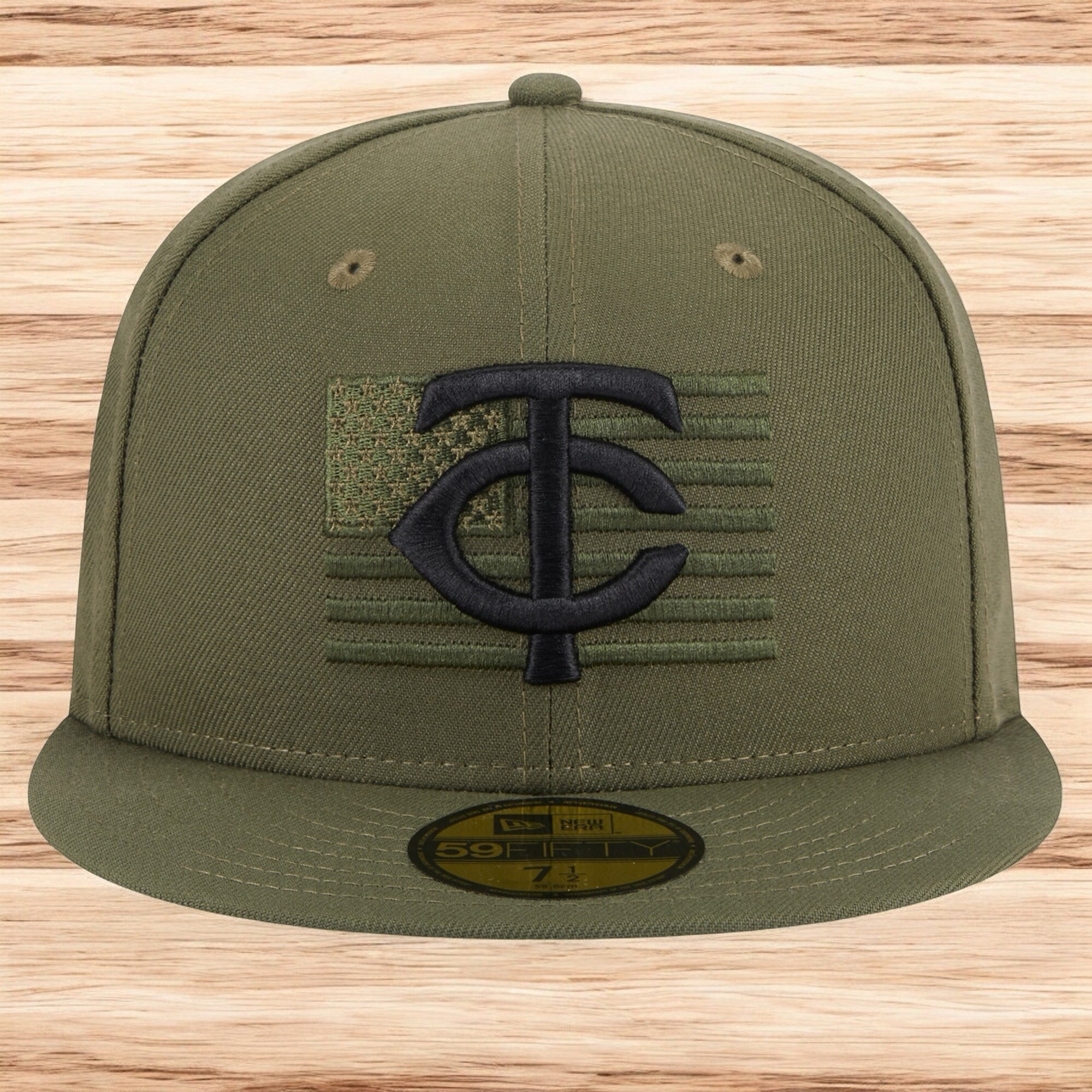 [60352776] Mens New Era MLB 5950 ARMED FORCES ON-FIELD FITTED - MINNESOTA TWINS