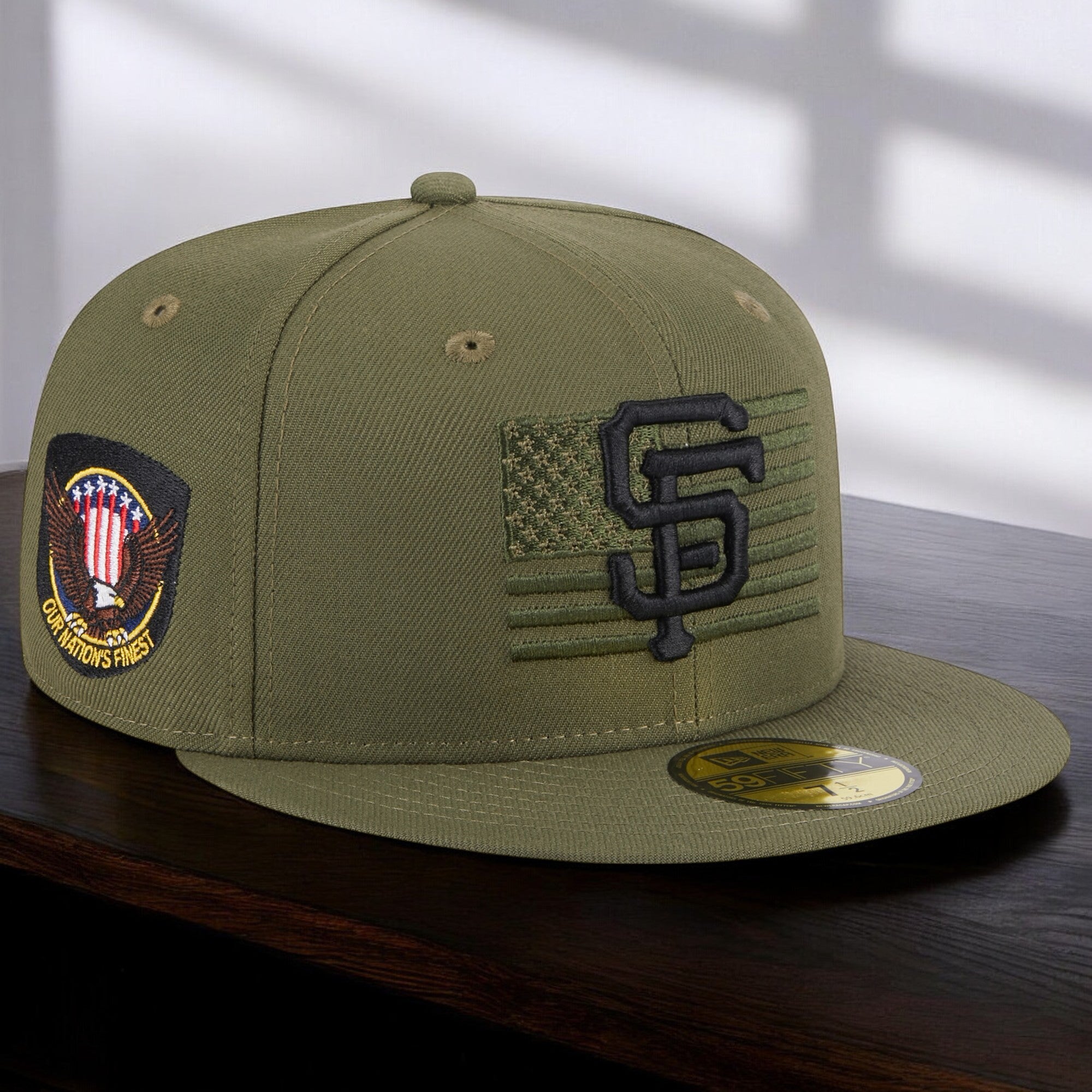 [60352769] Mens New Era MLB 5950 ARMED FORCES DAY ON-FIELD FITTED - SF GIANTS