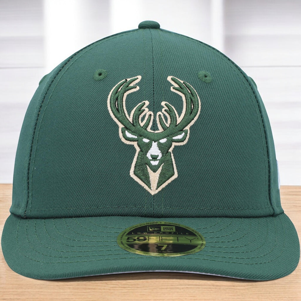 [70628878] Mens New Era NBA 5950 BASIC TEAM COLOR FITTED - MILWAUKEE BUCKS