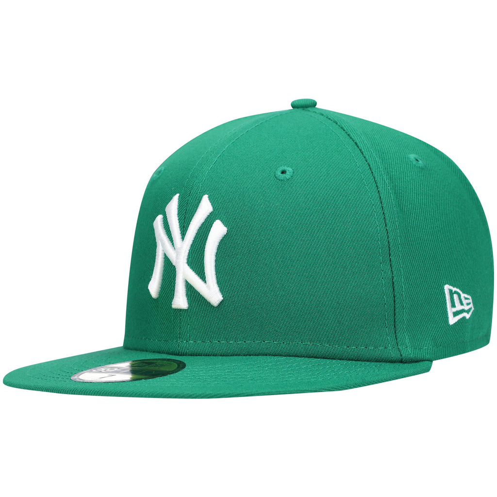 [11591124] Mens New Era MLB NY YANKEES 5950 Basic Fitted - KELLY GREEN