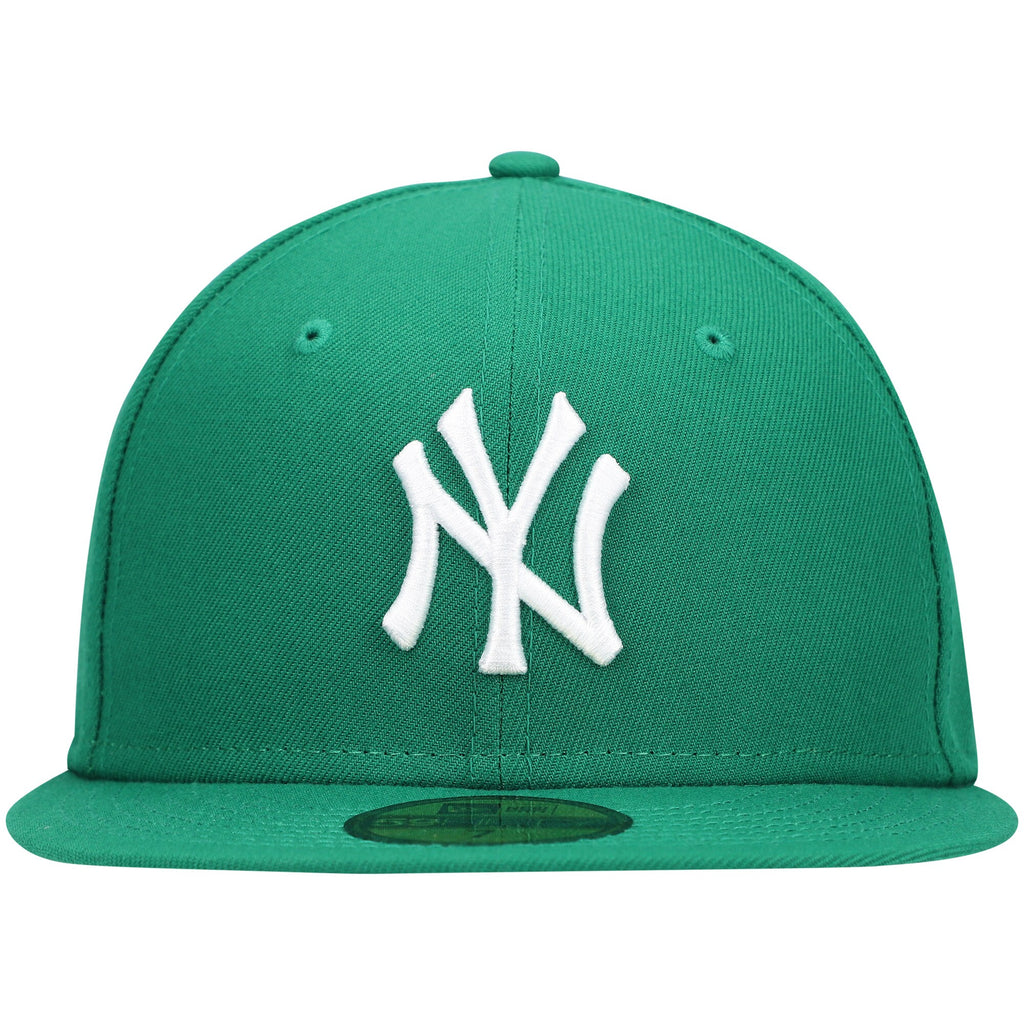 [11591124] Mens New Era MLB NY YANKEES 5950 Basic Fitted - KELLY GREEN