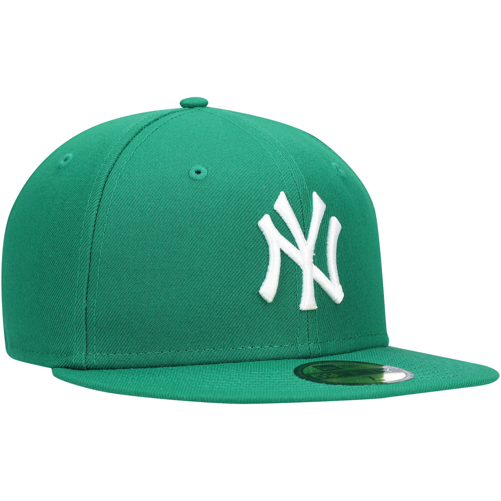 [11591124] Mens New Era MLB NY YANKEES 5950 Basic Fitted - KELLY GREEN