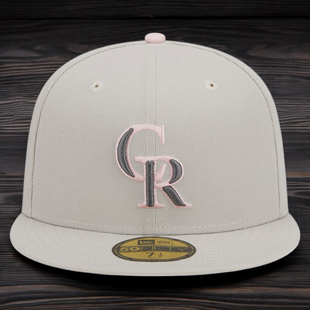 [60355738] Mens New Era MLB 5950 MOTHER'S DAY ON-FILED FITTED - COLORADO ROCKIES
