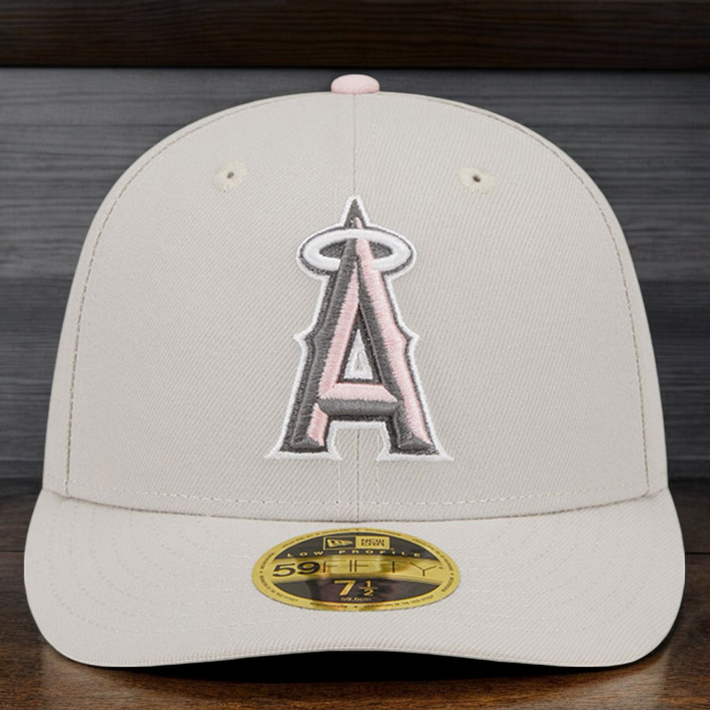 [60353504] Mens New Era MLB 5950 MOTHER'S DAY LOW PROFILE FITTED - LA ANGELS