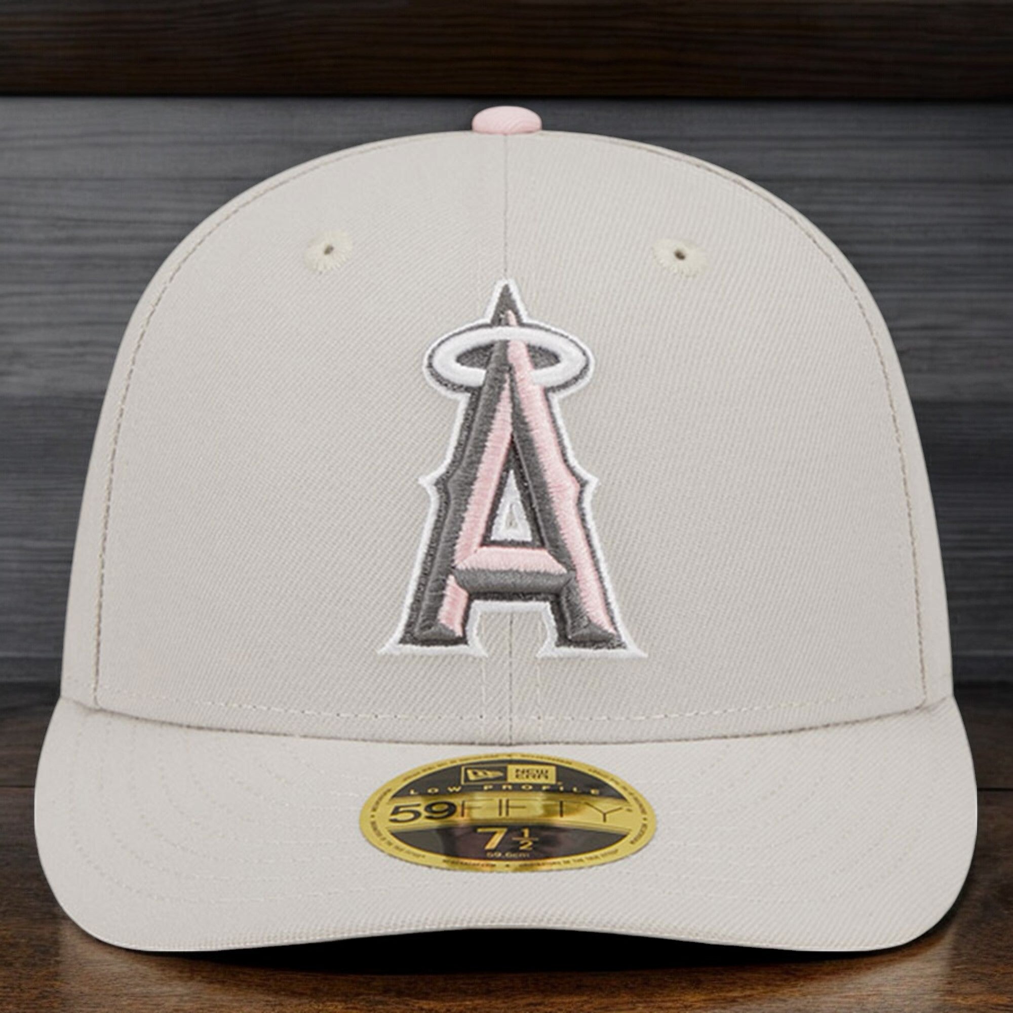 [60353504] Mens New Era MLB 5950 MOTHER'S DAY LOW PROFILE FITTED - LA ANGELS