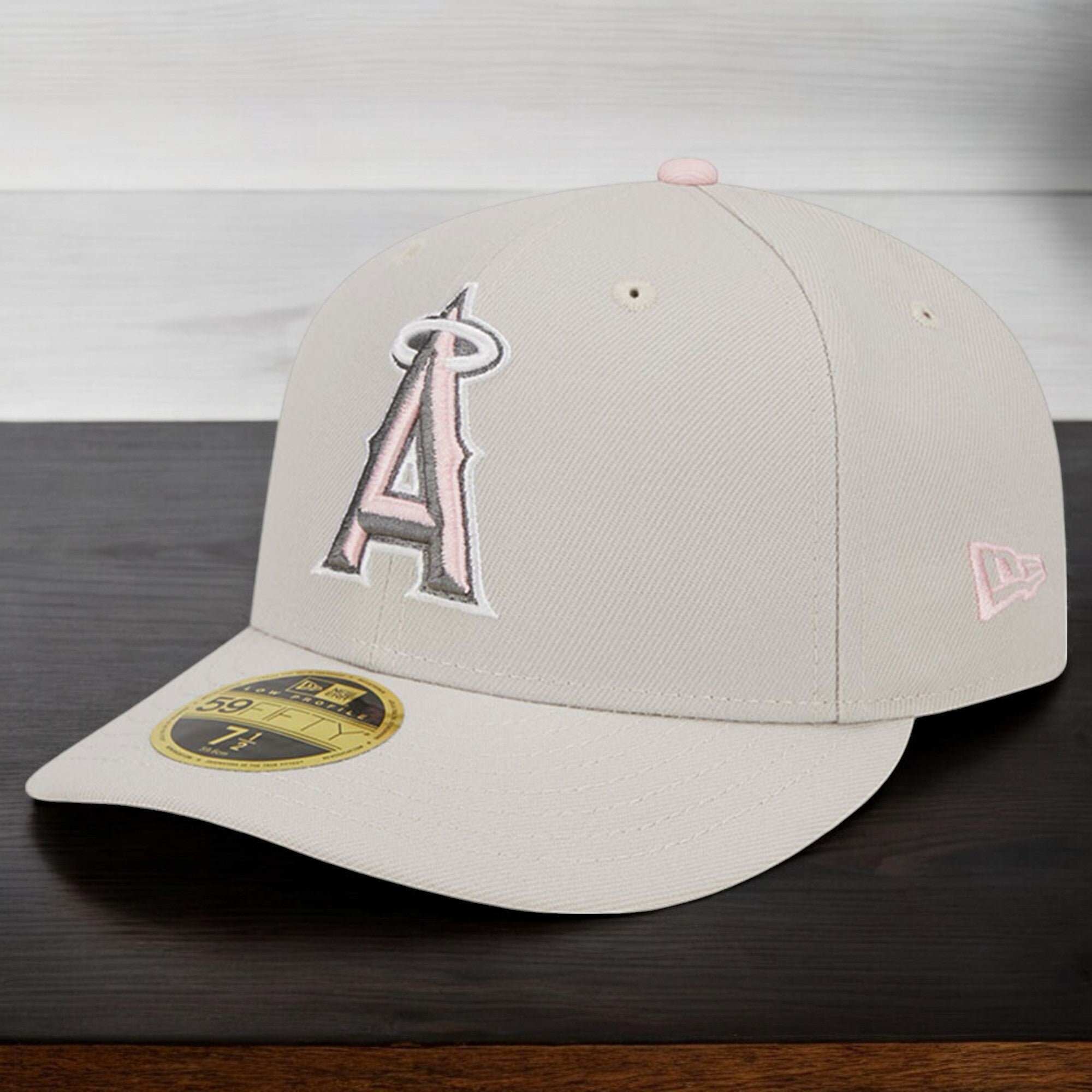 [60353504] Mens New Era MLB 5950 MOTHER'S DAY LOW PROFILE FITTED - LA ANGELS