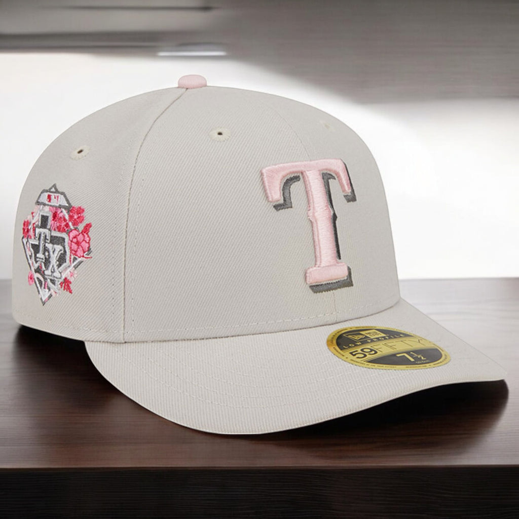 [60353533] Mens New Era MLB 5950 MOTHER'S DAY LOW PROFILE FITTED - TEXAS RANGERS