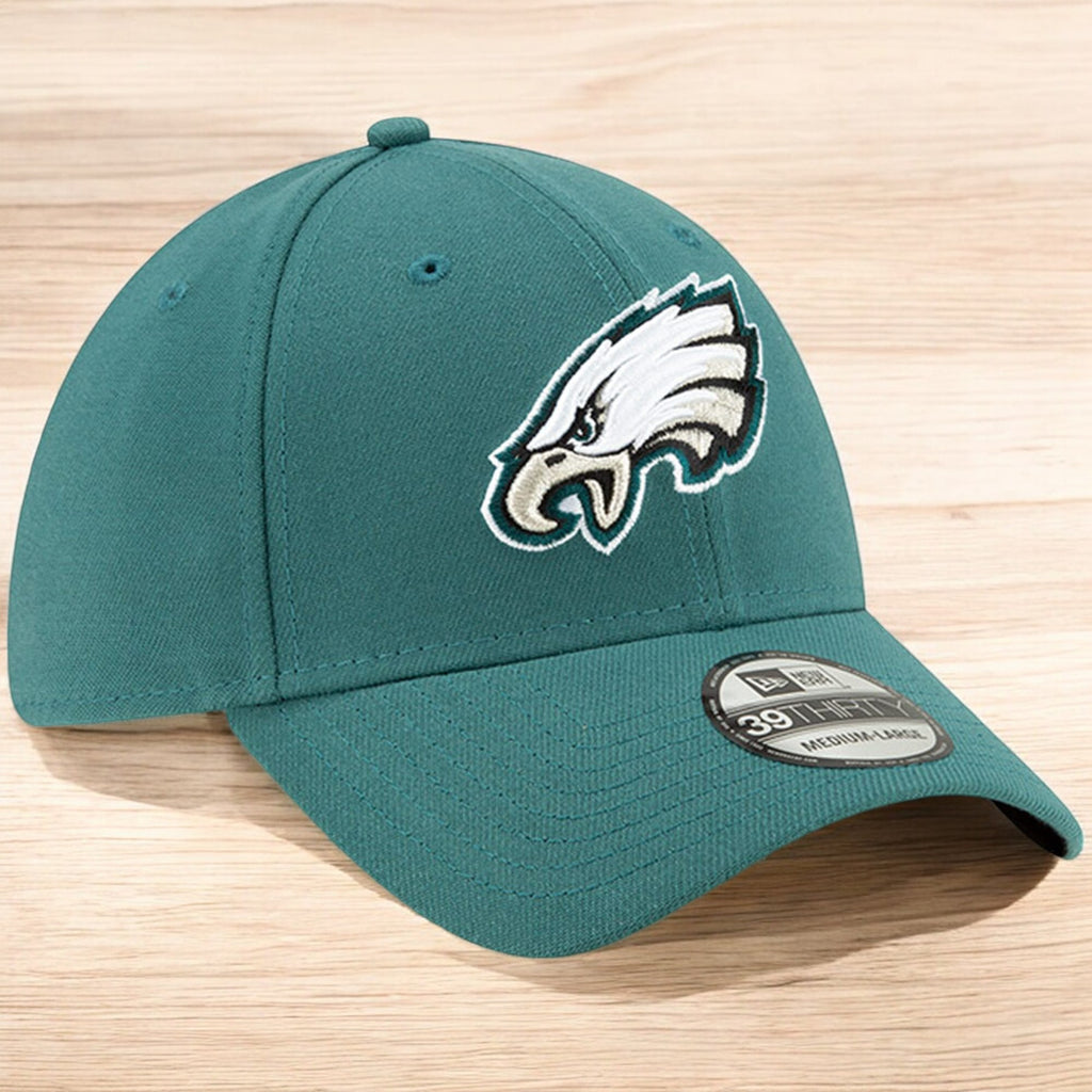 [11858414] Mens New Era NFL PHILADELPHIA EAGLES 3930 STRETCH FIT-MIDNIGHT GREEN