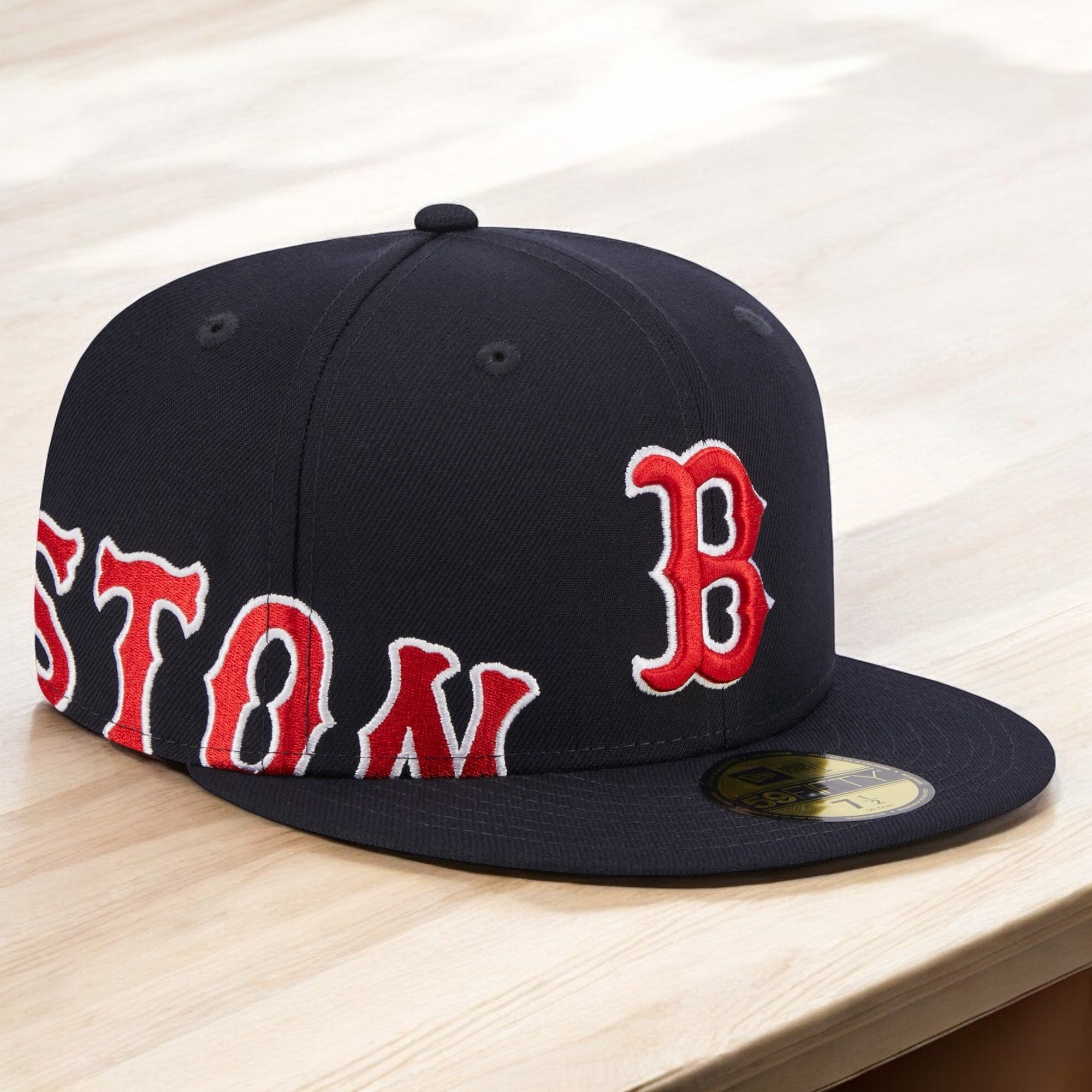 [60305137] Mens New Era MLB BOSTON RED SOX 5950 ARCH FITTED