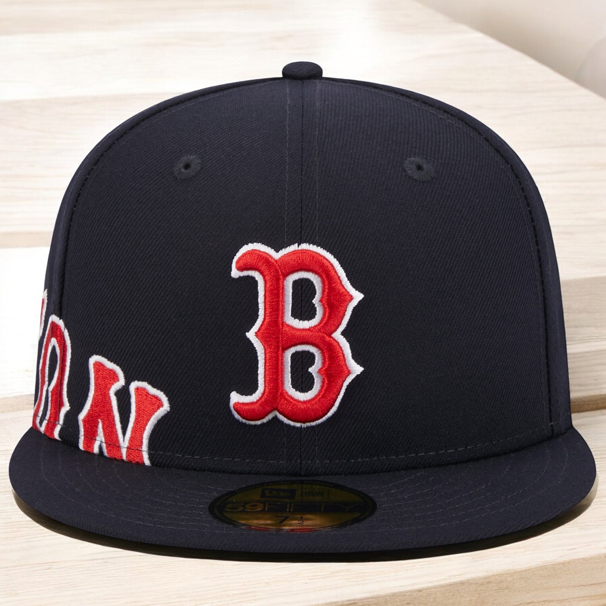 [60305137] Mens New Era MLB BOSTON RED SOX 5950 ARCH FITTED