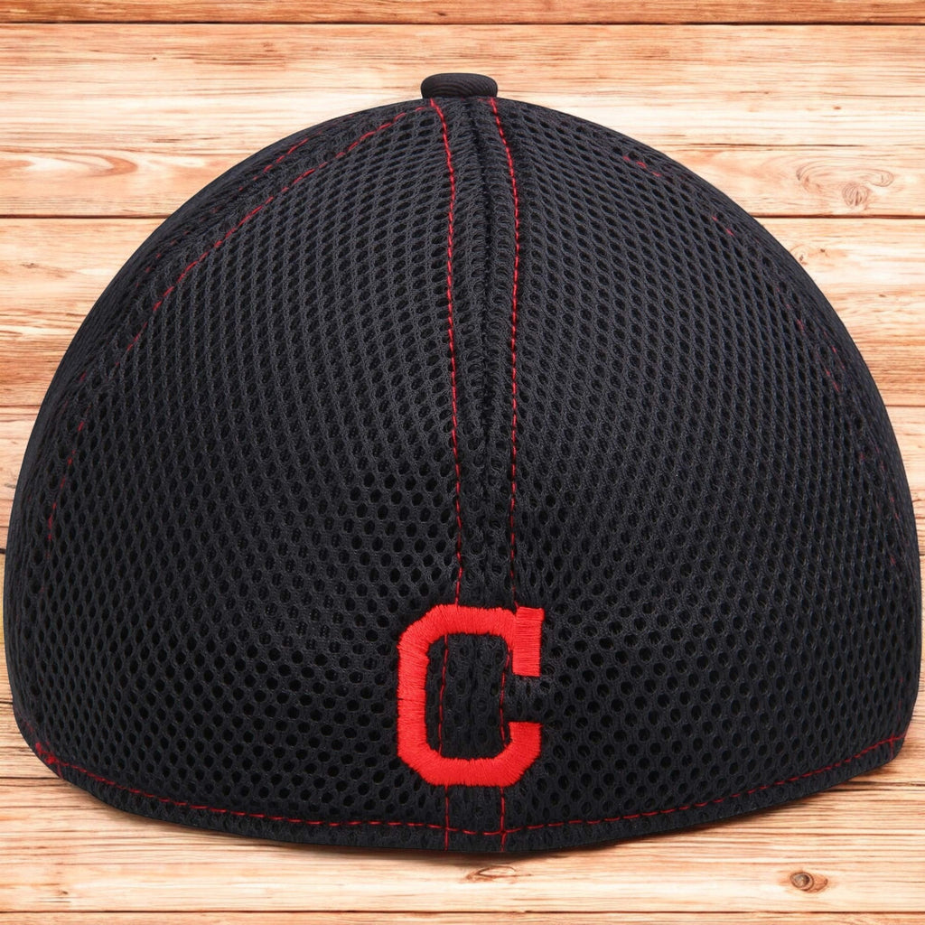 [11927499] MENS NEW ERA MLB CLEVELAND INDIANS 3930 CLASSIC TEAM 19 FLEX - NAVY
