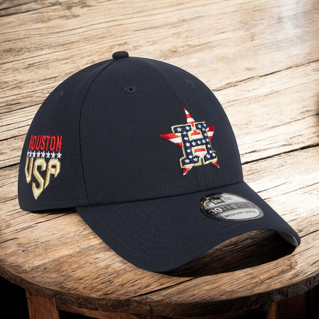 [60360022] Mens New Era MLB 3930 FOURTH OF JULY FLEX FIT - HOUSTON ASTROS