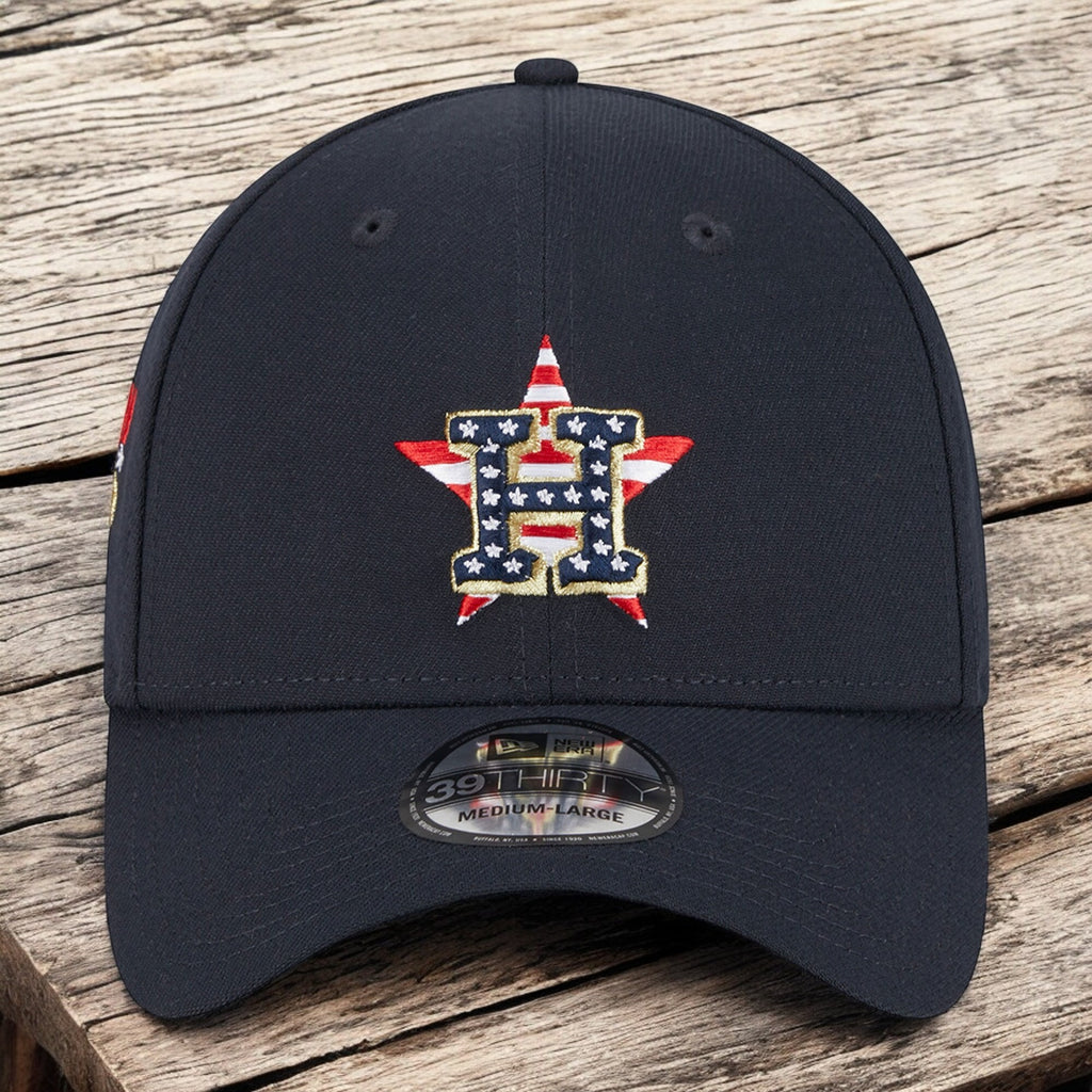 [60360022] Mens New Era MLB 3930 FOURTH OF JULY FLEX FIT - HOUSTON ASTROS