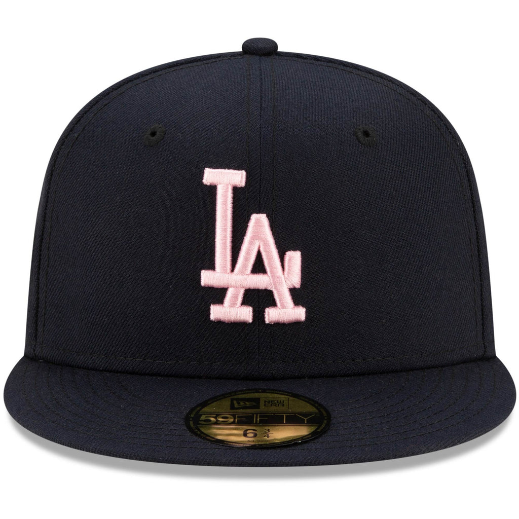 [70618586] Mens New Era MLB LA DODGERS 5950 FITTED 'WORLD SERIES 98' - NAVY/PINK