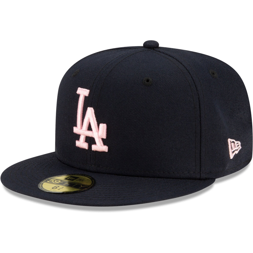 [70618586] Mens New Era MLB LA DODGERS 5950 FITTED 'WORLD SERIES 98' - NAVY/PINK