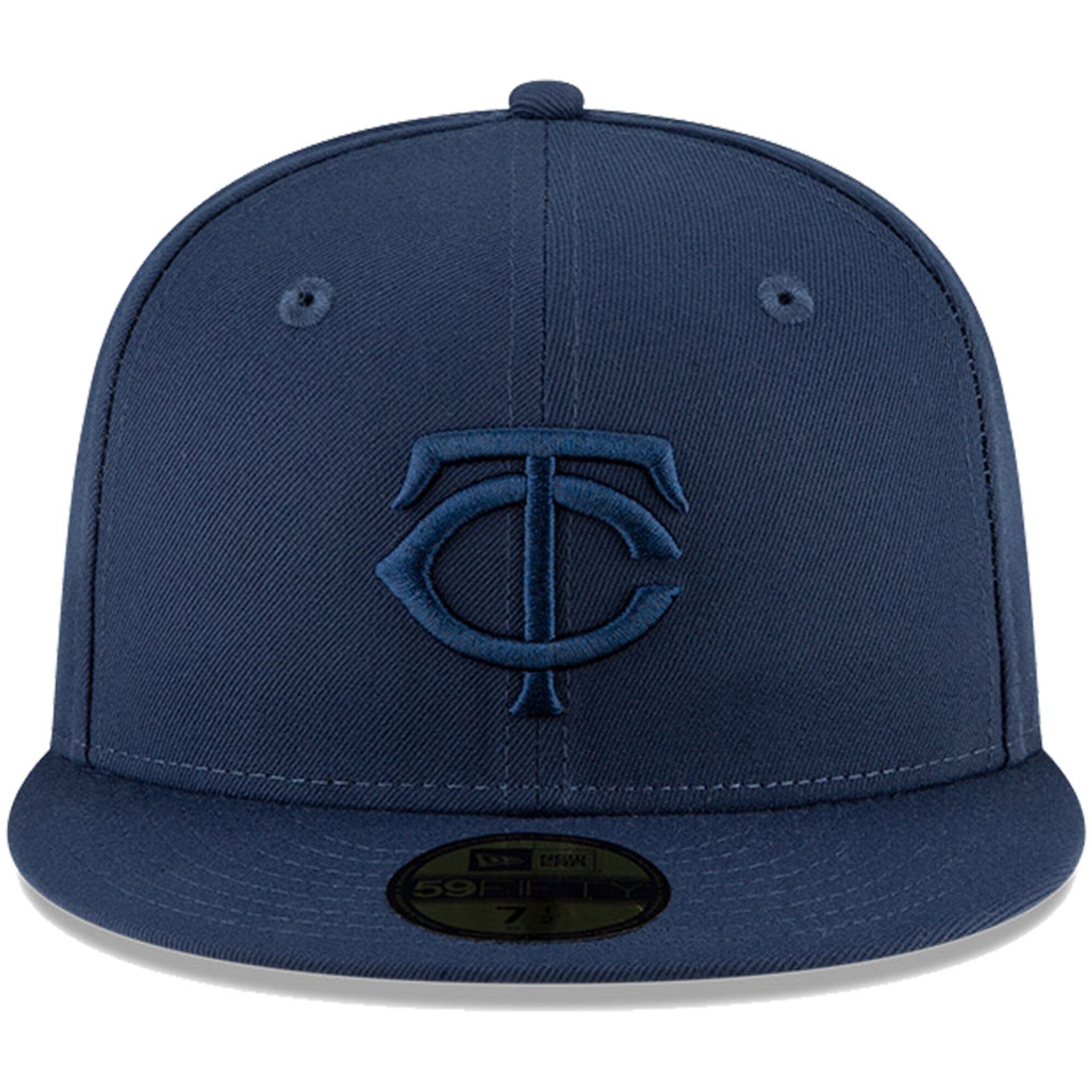 [70587726] Mens New Era MLB MINNESOTA TWINS 5950 FITTED - OCEANSIDE TONAL