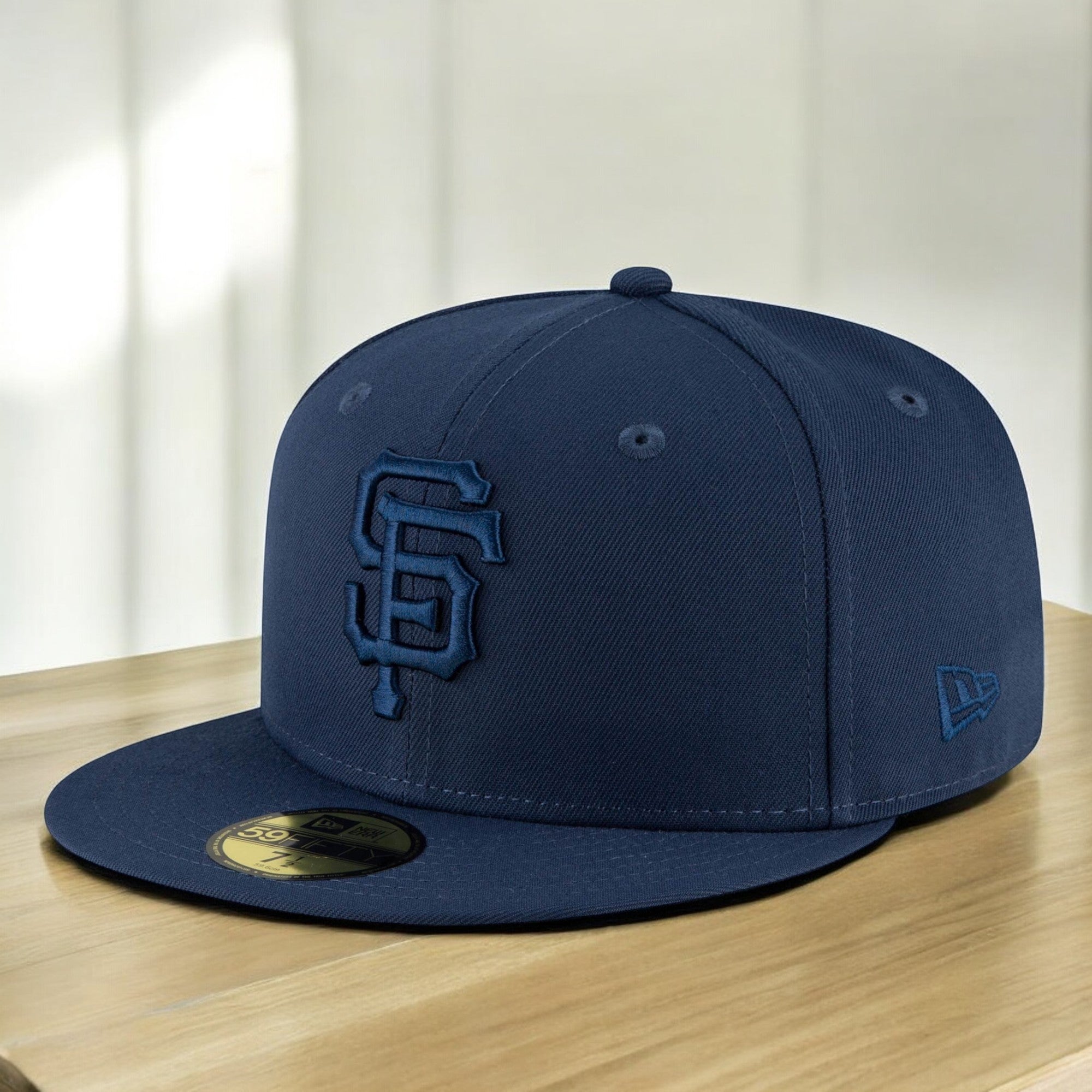 [70587750] Mens New Era MLB SF GIANTS 5950 FITTED - OCEANSIDE BLUE