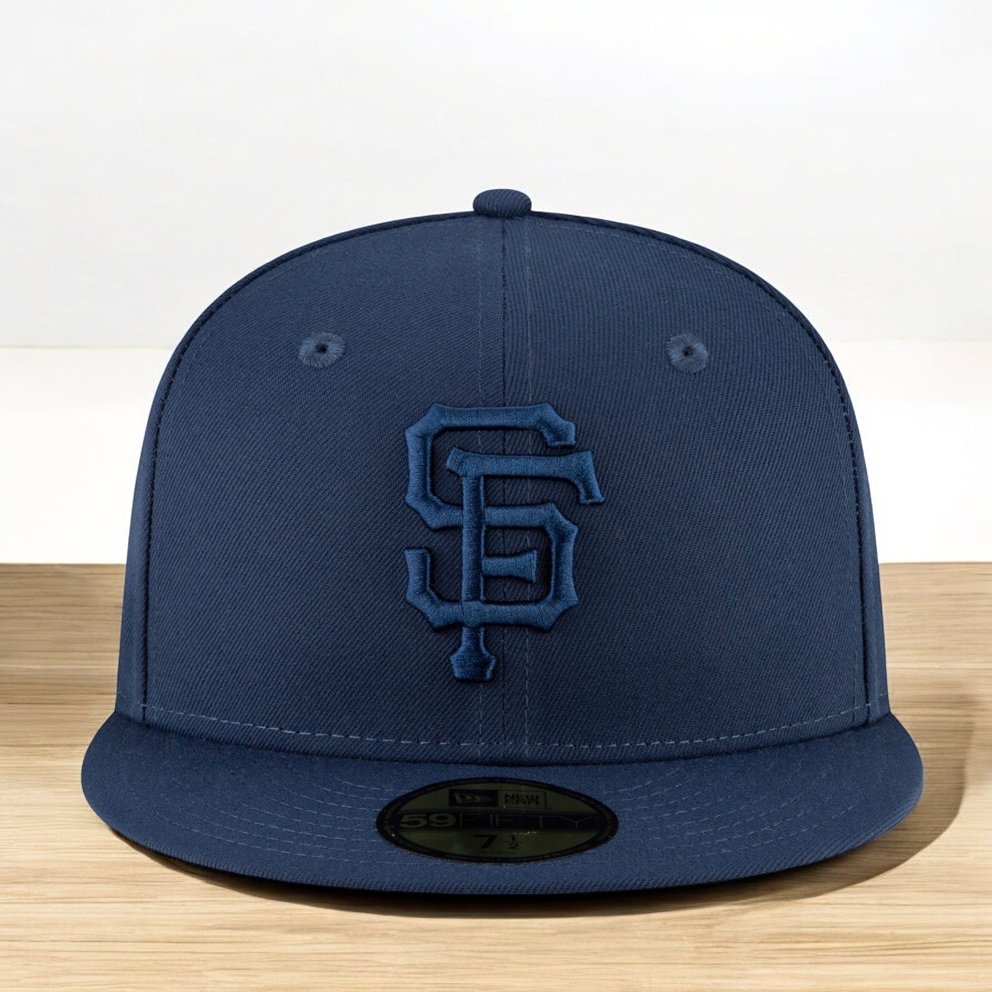 [70587750] Mens New Era MLB SF GIANTS 5950 FITTED - OCEANSIDE BLUE