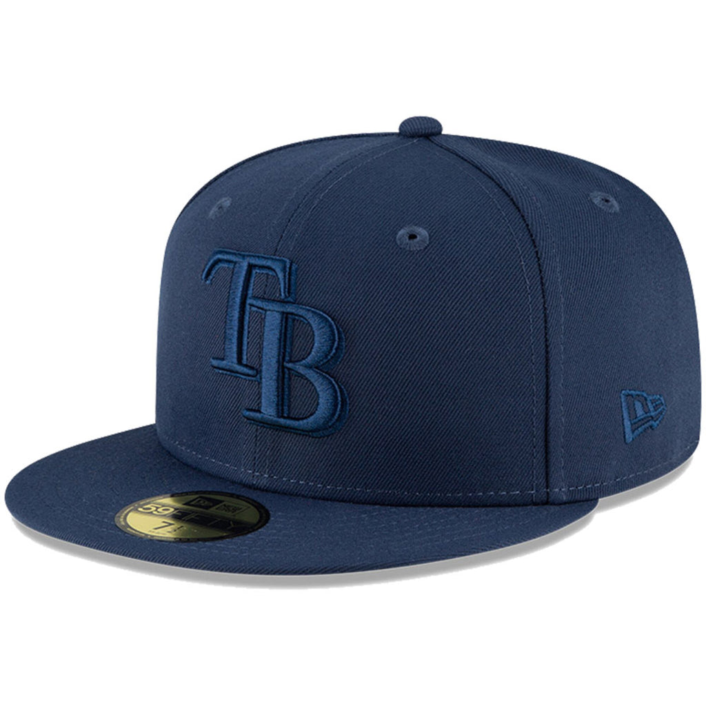 [70587760] Mens New Era MLB TAMPA BAY RAYS 5950 FITTED - OCEANSIDE TONAL