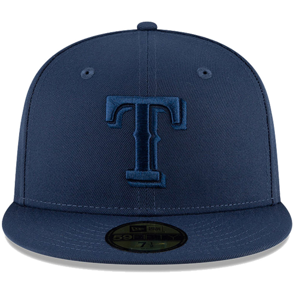 [70587763] Mens New Era MLB TEXAS RANGERS 5950 FITTED - OCEANSIDE TONAL