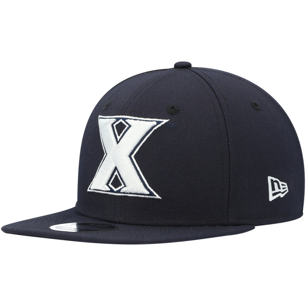[70523660] MENS NEW ERA NCAA XAVIER MUSKETEERS 950 SNAPBACK - NAVY